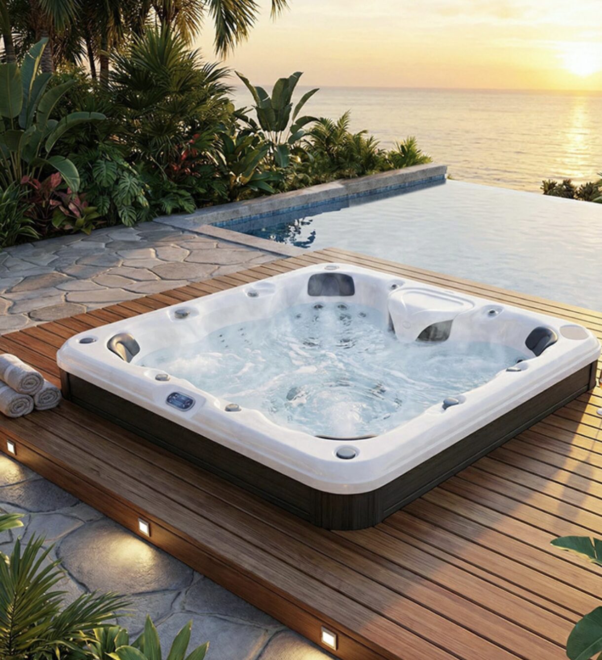 Spa exterieur Knight 5 places